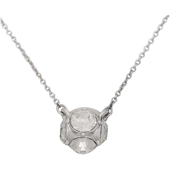 KATE SPADE • Silver Lady Marmalade Pendant Necklace - Picture 1 of 4